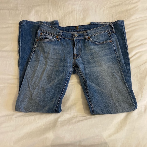 7 for all man kind straight leg jeans - Picture 3 of 4